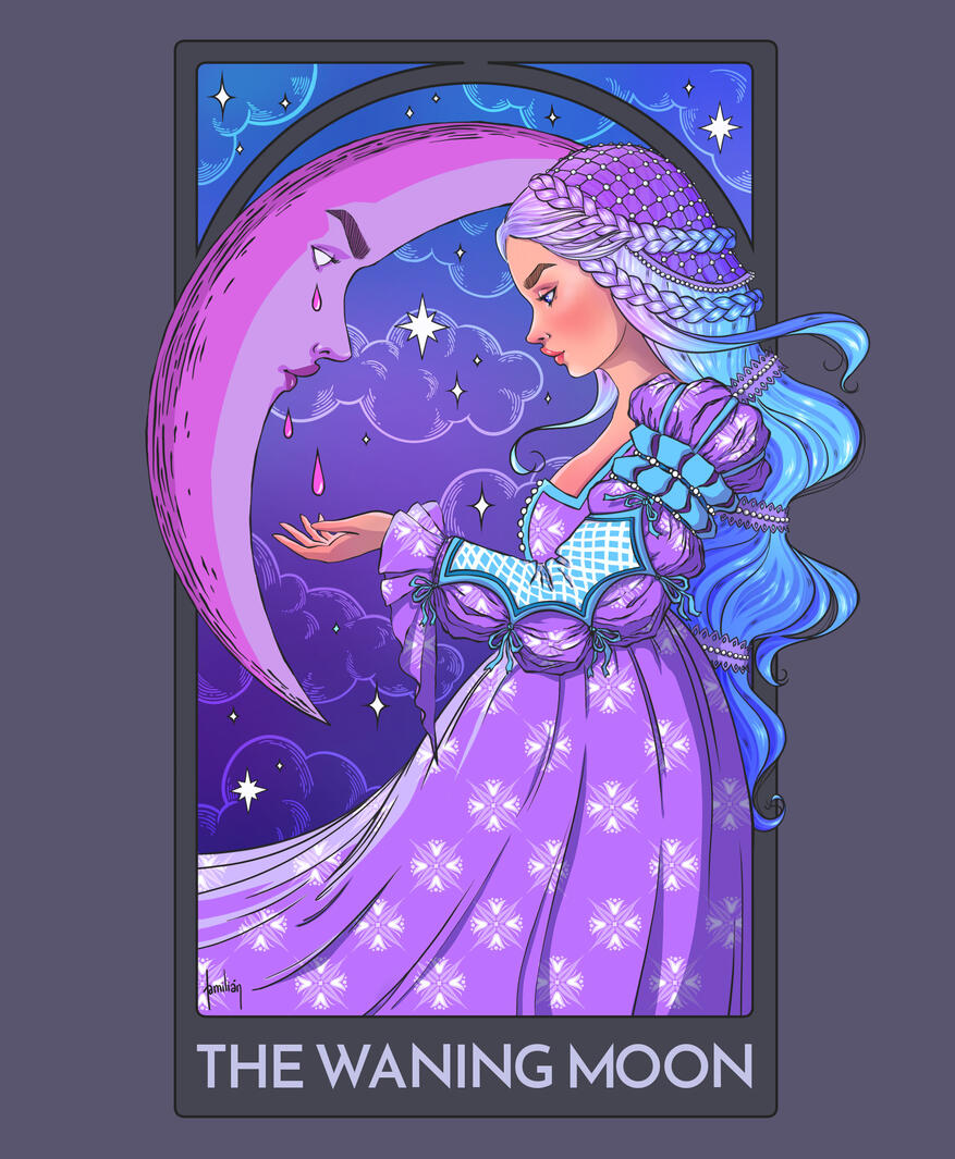 Waning Moon. Chant to the Moon series. 2022.